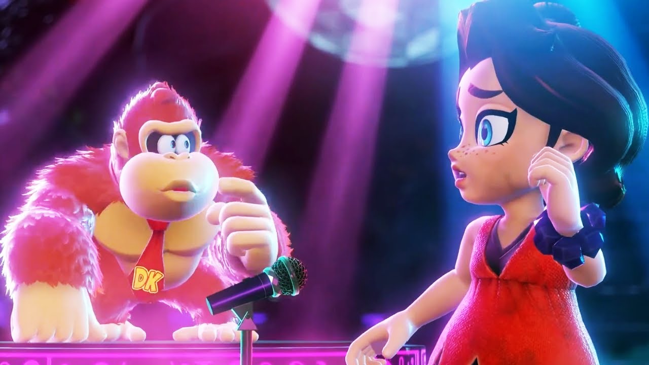 Donkey Kong Bananza - DK Meets Pauline (First Encounter Cinematic)