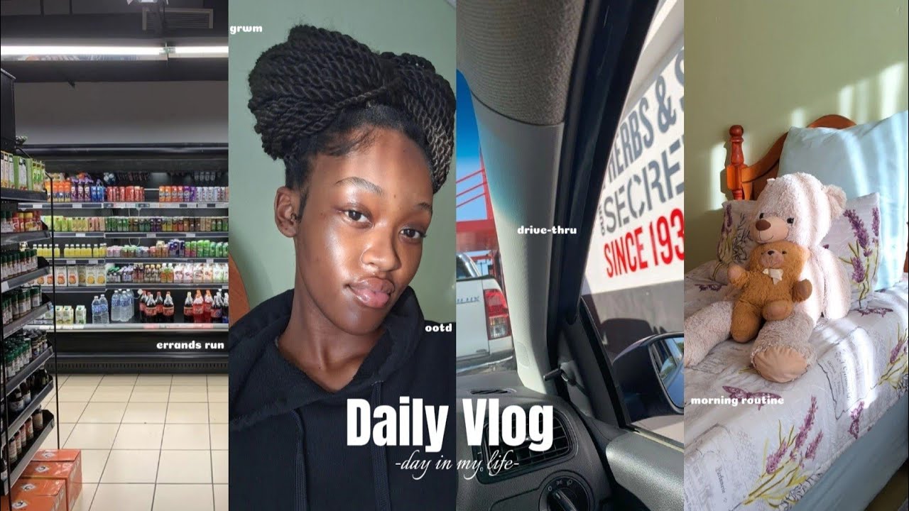 *realistic* Day In My Life [01]: running errands, grwm, drive thru, ootd//Lesotho Youtuber