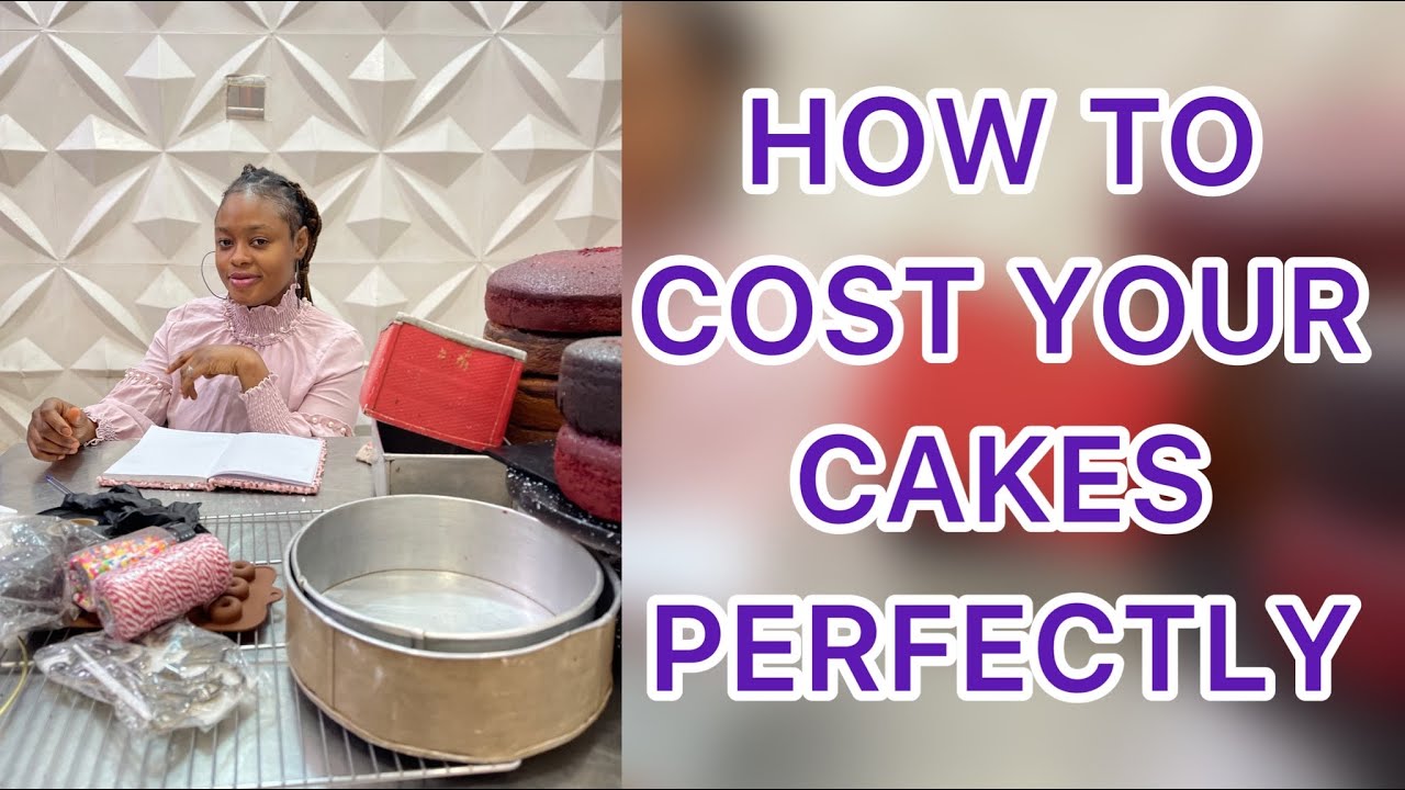 How I cost my cakes perfectly And Make Profit #cakes #baking #decoratingcakes