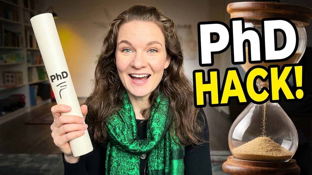 The Mindset Hack That Got Me to PhD Graduation