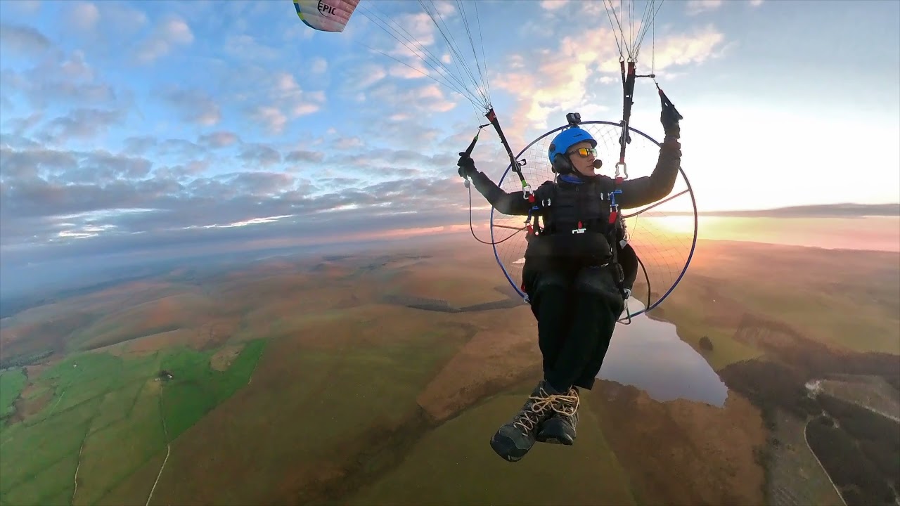 BGD Epic 25m PARAMOTOR FLIGHT