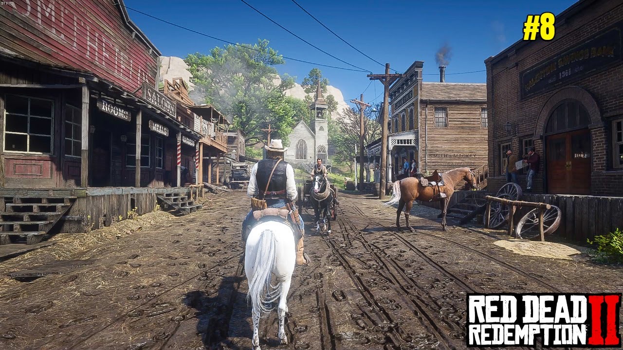Robbery In Valentine - Red Dead Redemption 2 #8