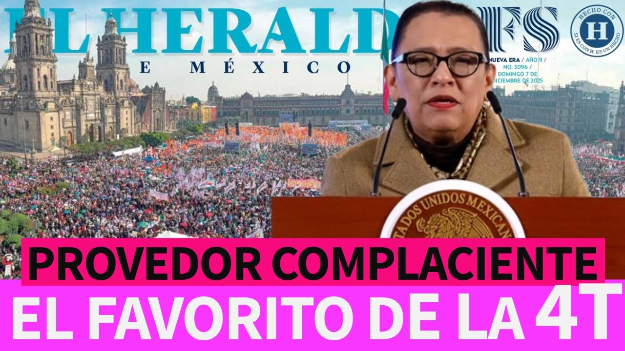👉 🕵️‍♂️ Se revela otro proveedor favorito de la 4T