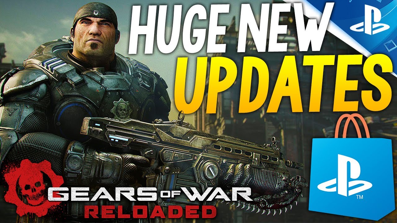 HUGE Gears of War Reloaded PS5 UPDATES - Content ON DISC News, Full Download Size + More Gears News!
