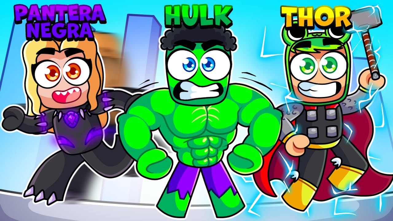 Roblox, MAS temos PODERES ELEMENTAIS de HERÓIS