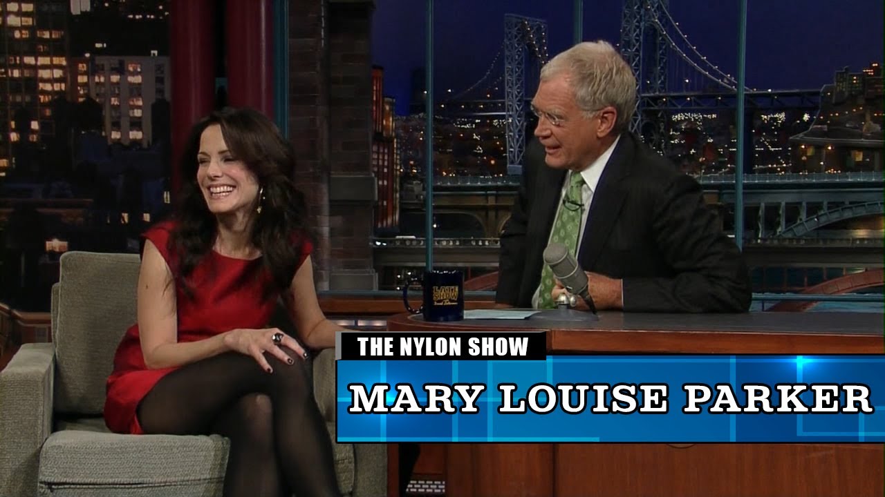 Mary Louise Parker - David Letterman 08/01/08