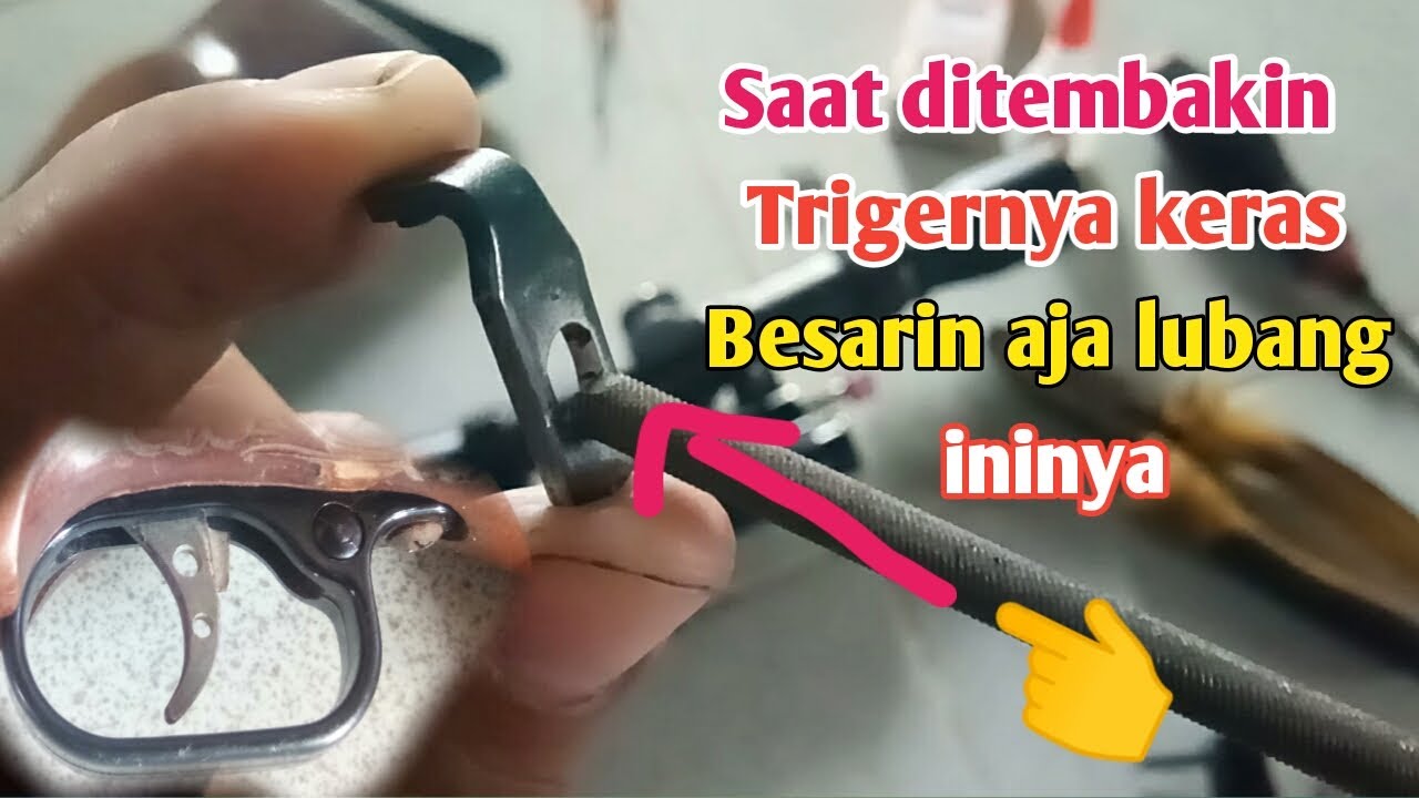 Cara mudah mengatasi triger keras
