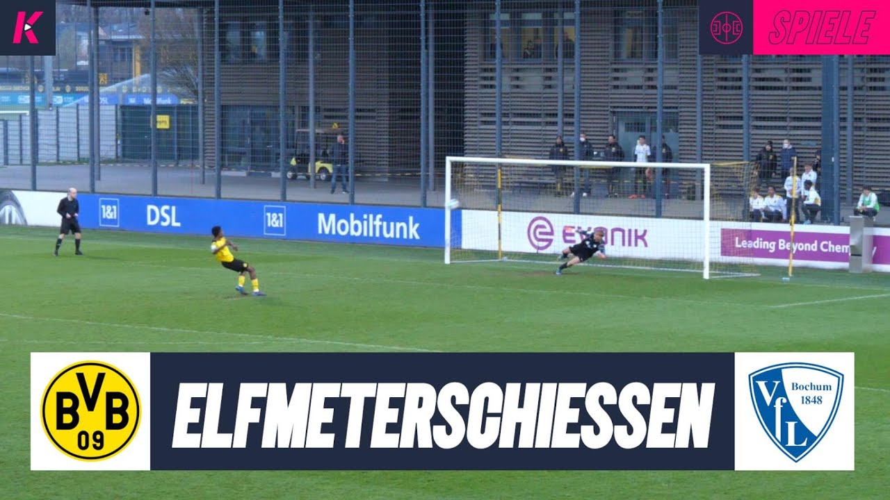 Elfmeterdrama nach Blitzcomeback | Borussia Dortmund U19 - VfL Bochum U19 (Westfalenpokal)