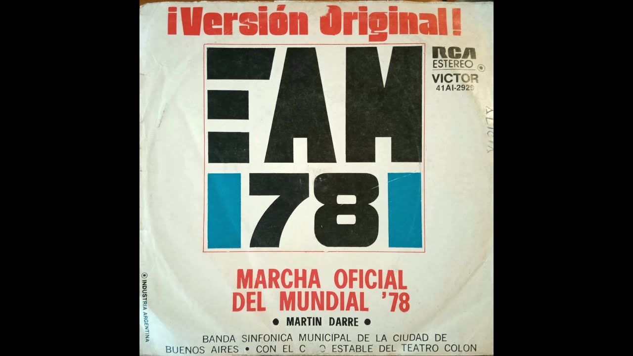 El Mundial ´78, melodía oficial del mundial ´78. Ennio Morricone y su orquesta, Vinilo simple 1978