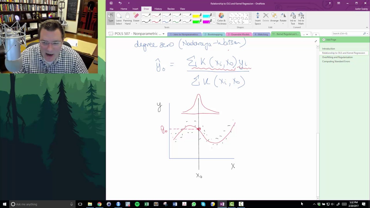 Kernel Regularized Least Squares (updated)