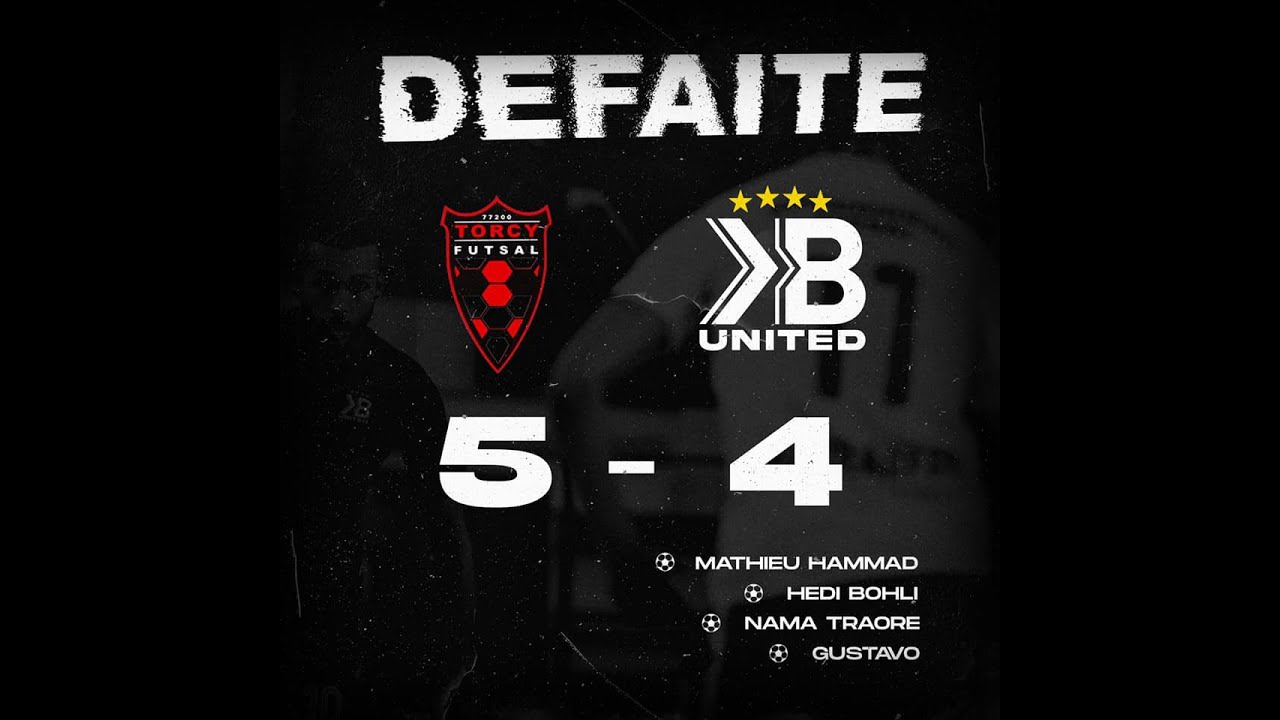 Rencontre Torcy Futsal vs KB United