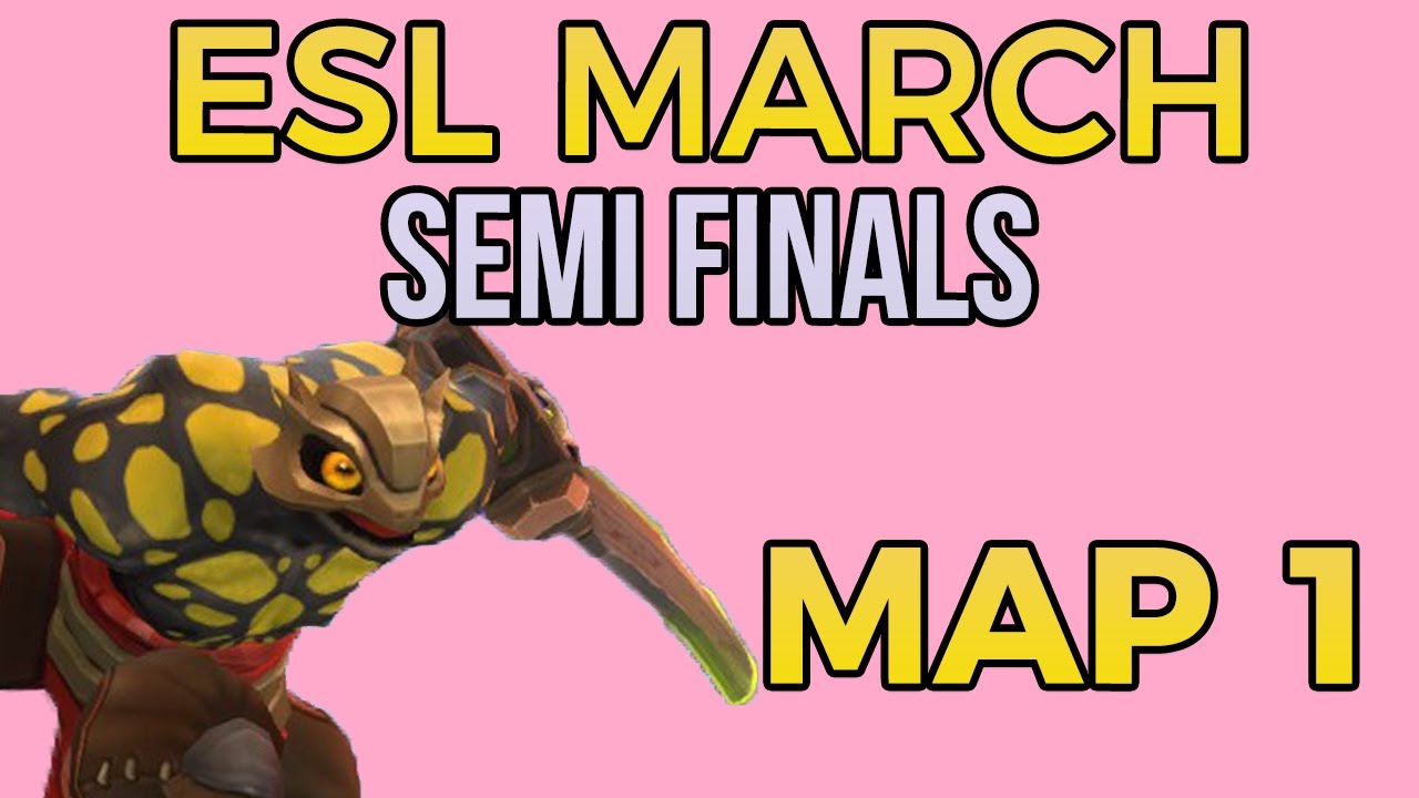 Battlerite - Semi Finals Map #1 - ESL March Tournament