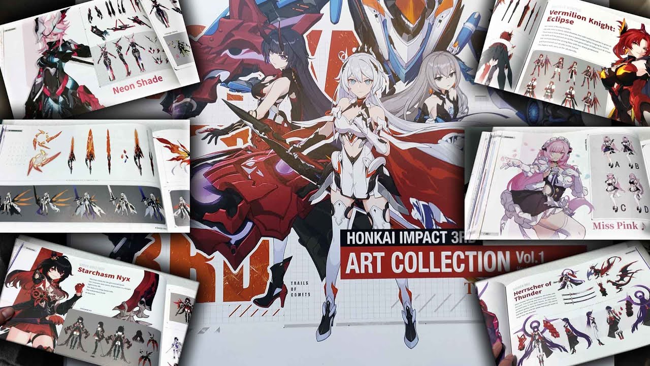 Unboxing My Honkai 3rd Art Collection Vol.1: Trails of Comets!