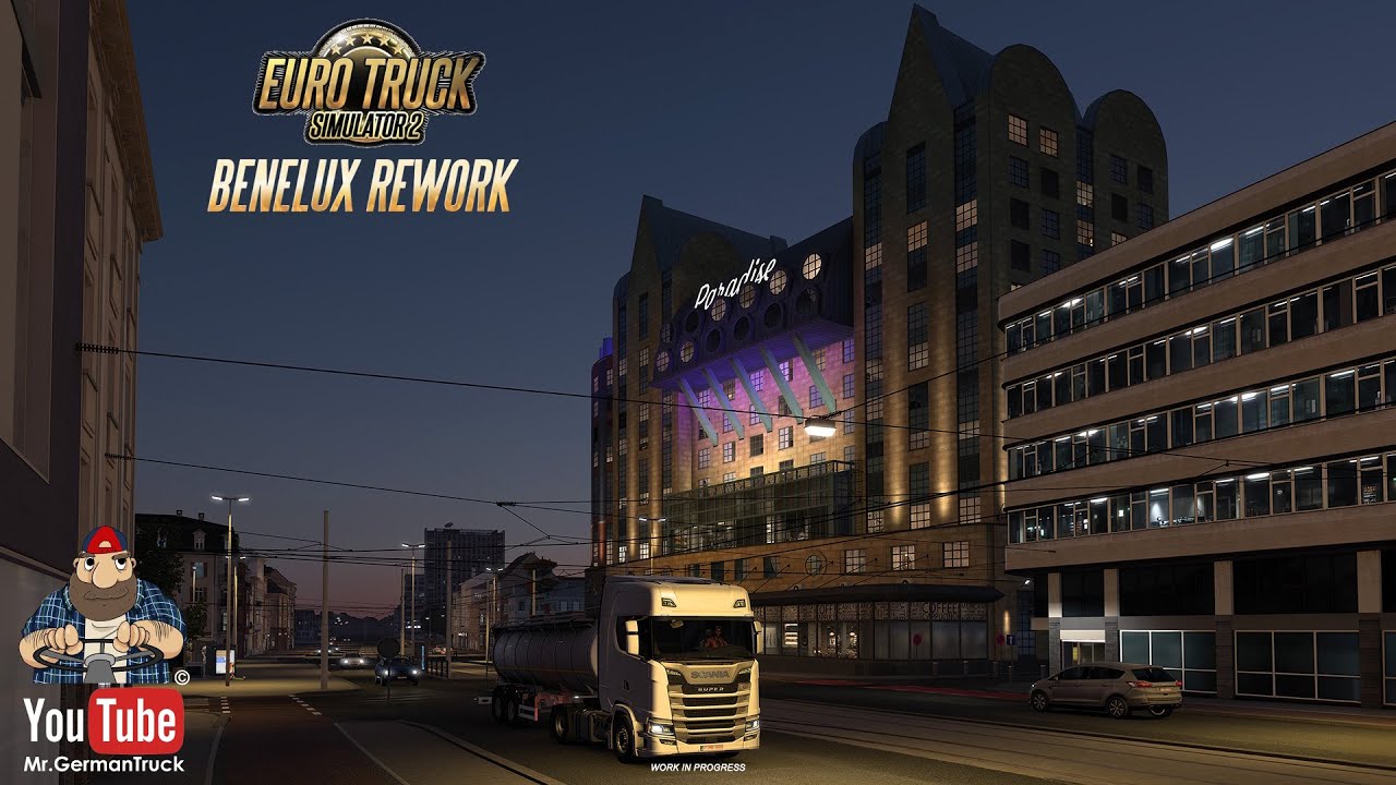Euro Truck Simulator 2 - Project Benelux Rework: Antwerpen