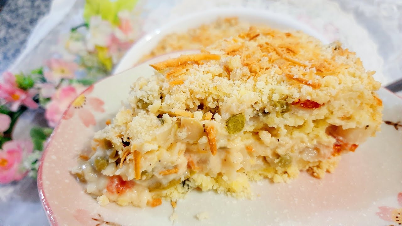 Сердце из пальмового пирога! Сливочный, легкий в приготовлении и вкусный.