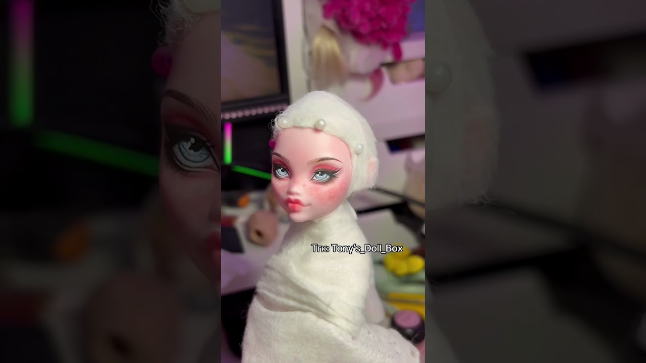 Нежная Ула 💕 #monsterhighooak #doll #ooak #repaintdoll #monsterhigh