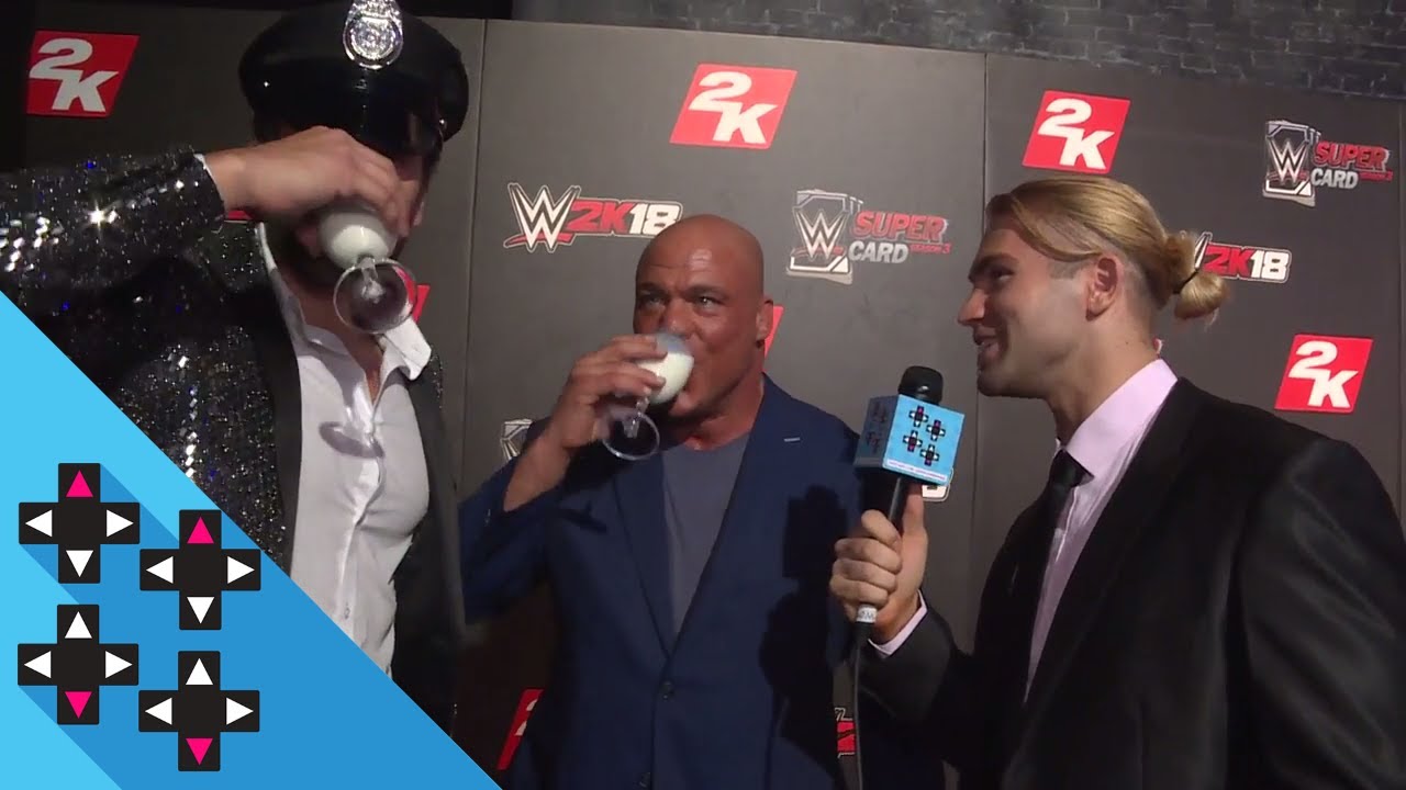 KURT ANGLE on his first WWE 2K appearance in WWE 2K18! — Expansion Pack