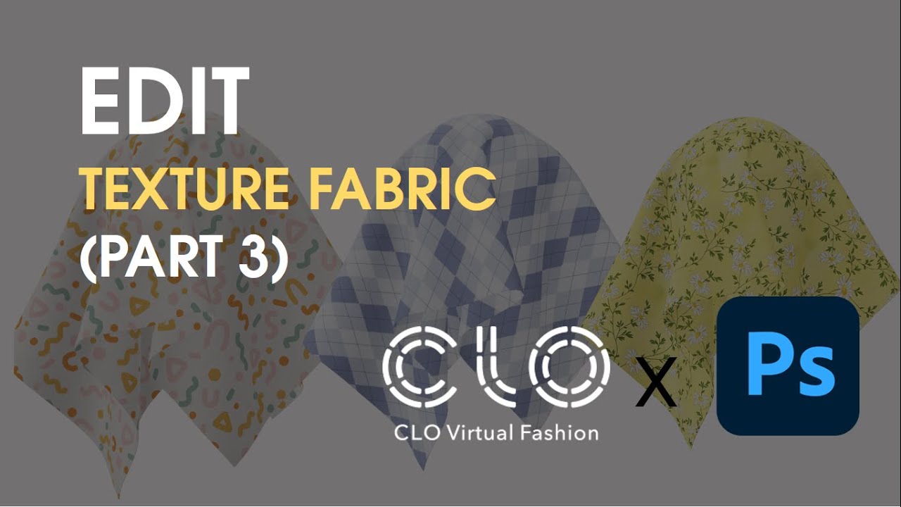 EDIT TEXTURE FABRIC(part 3)| CHỈNH TEXTURE VẢI KHÔNG BỊ CHU KÌ