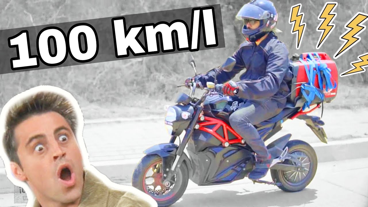 Esta moto recorre más 100 Km/L