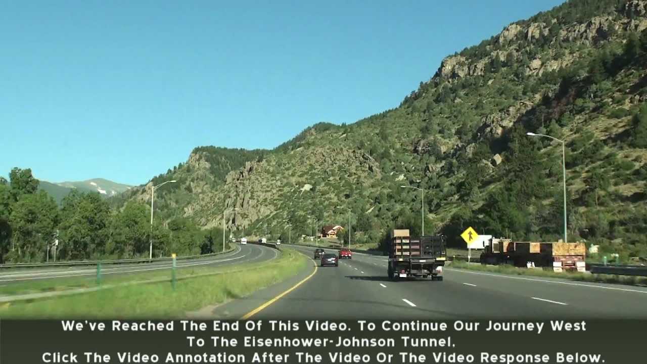 I-70, Colorado, Floyd Hill & Clear Creek County