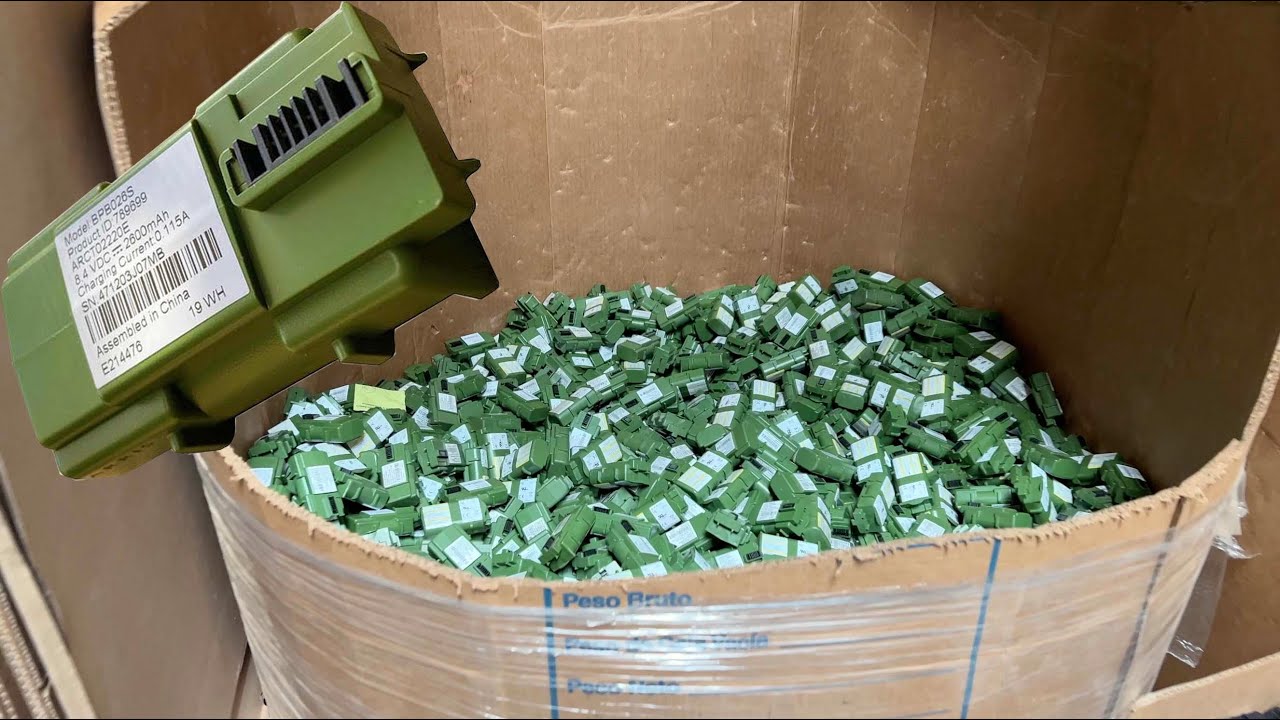 Extracting 18650 SAMSUNG cells out of $1.20 Modem Lithium Batteries