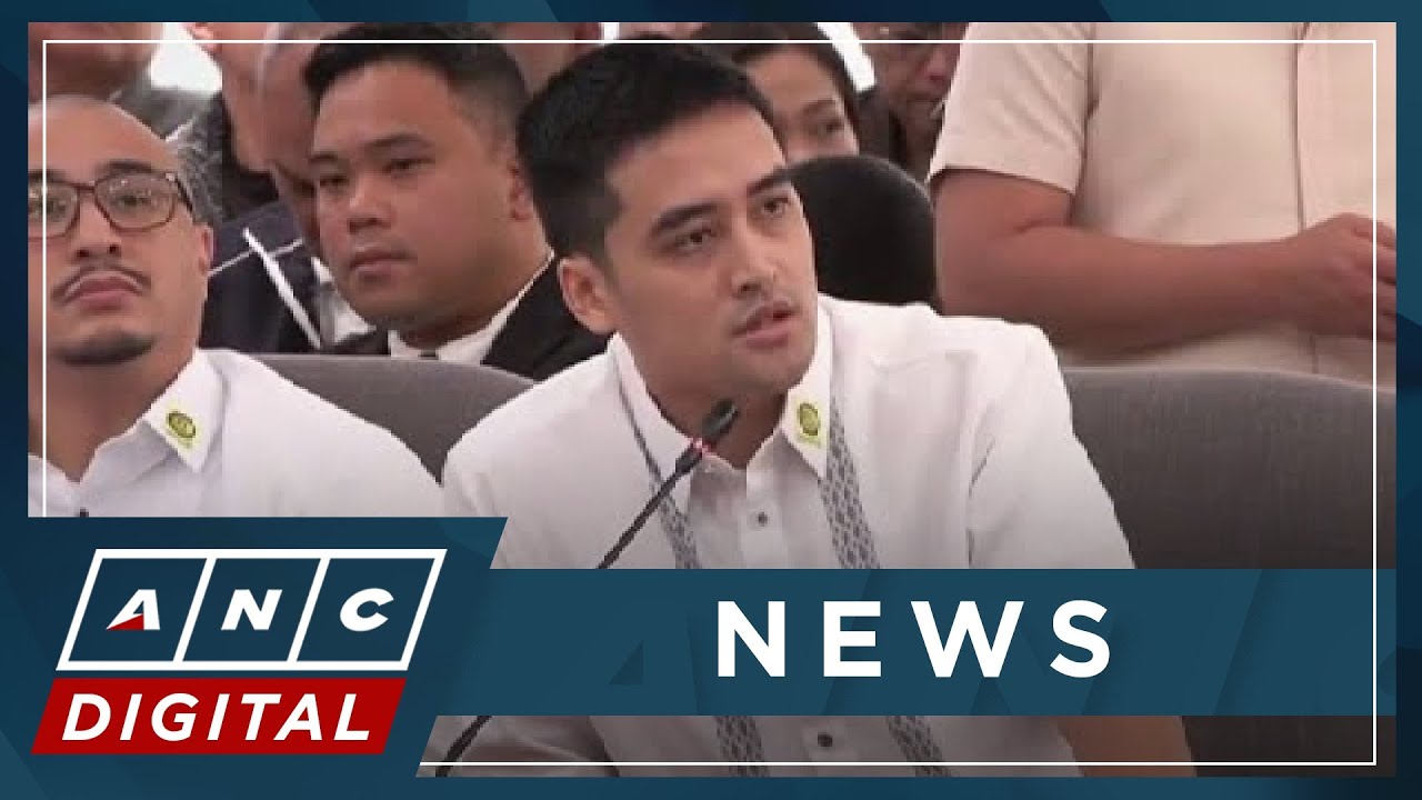 LOOK: Pasig Mayor Vico Sotto questioned on Discayas' businesses, political influence | ANC