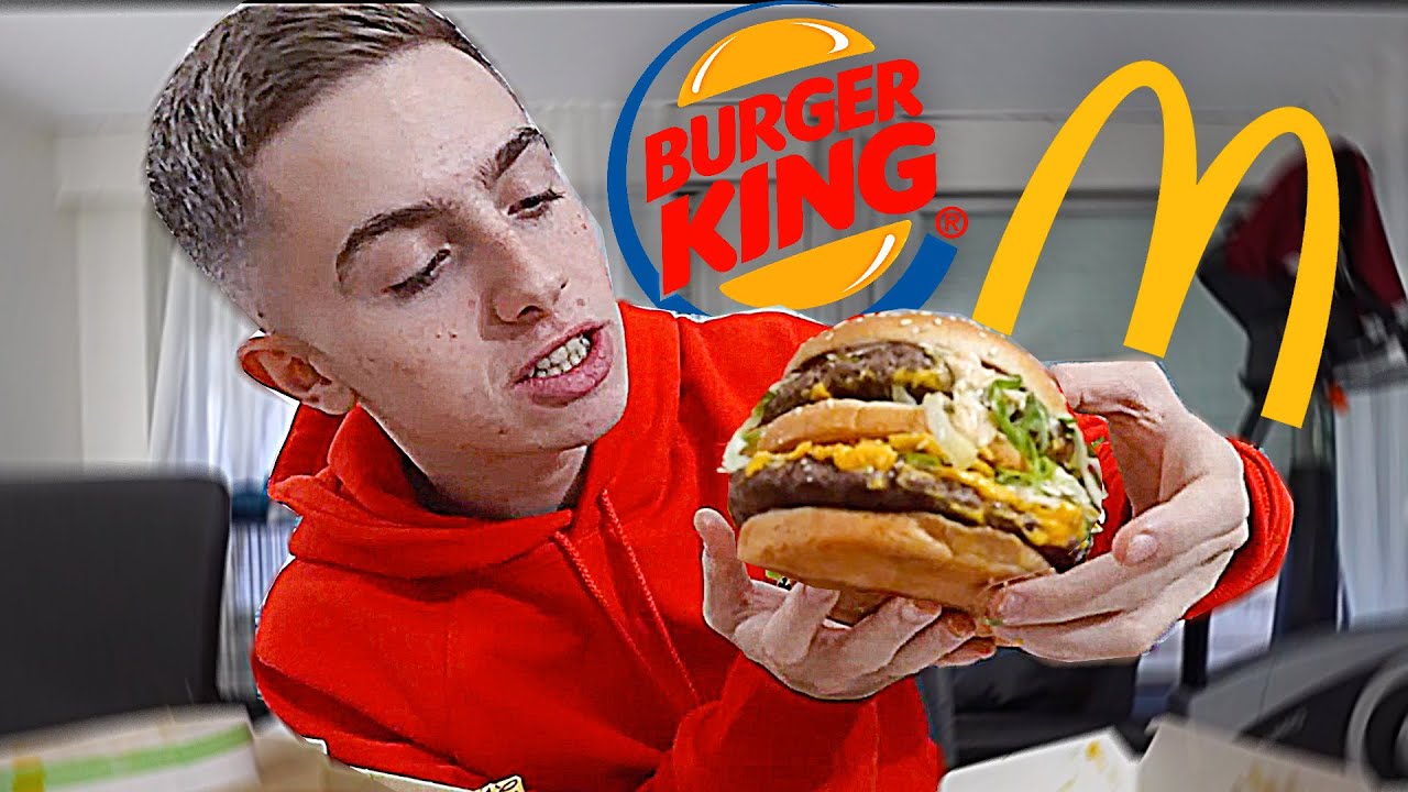 JE FUSIONNE DES BURGERS DE MCDO, BURGER KING ET QUICK ! (c'est une dinguerie)