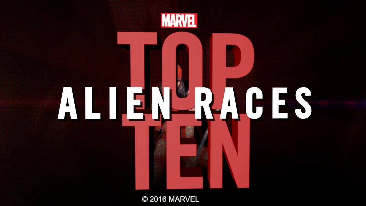 Marvel Top 10 Alien Races