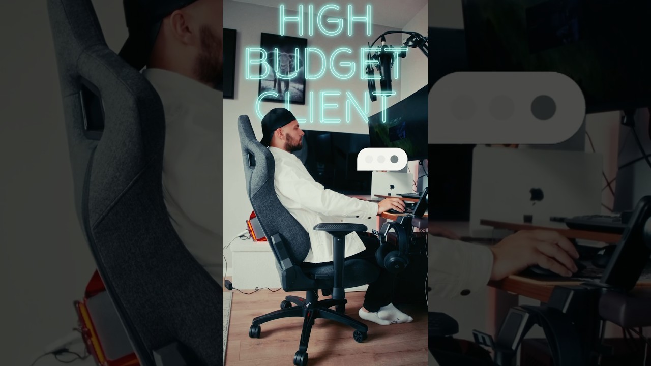 High vs Low budget Client Problems&hellip; #videographerlife