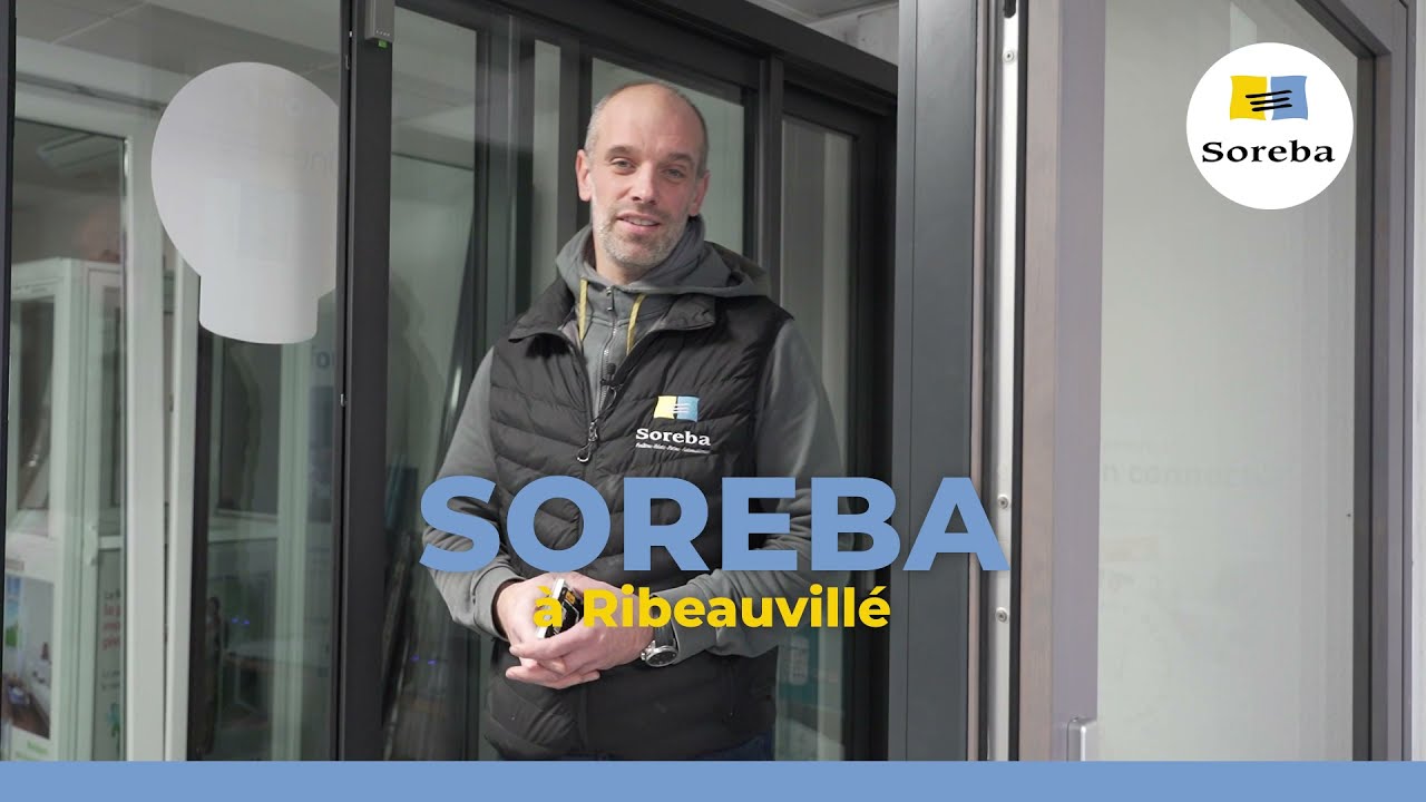 SOREBA - Baie coulissante motoris&eacute;e