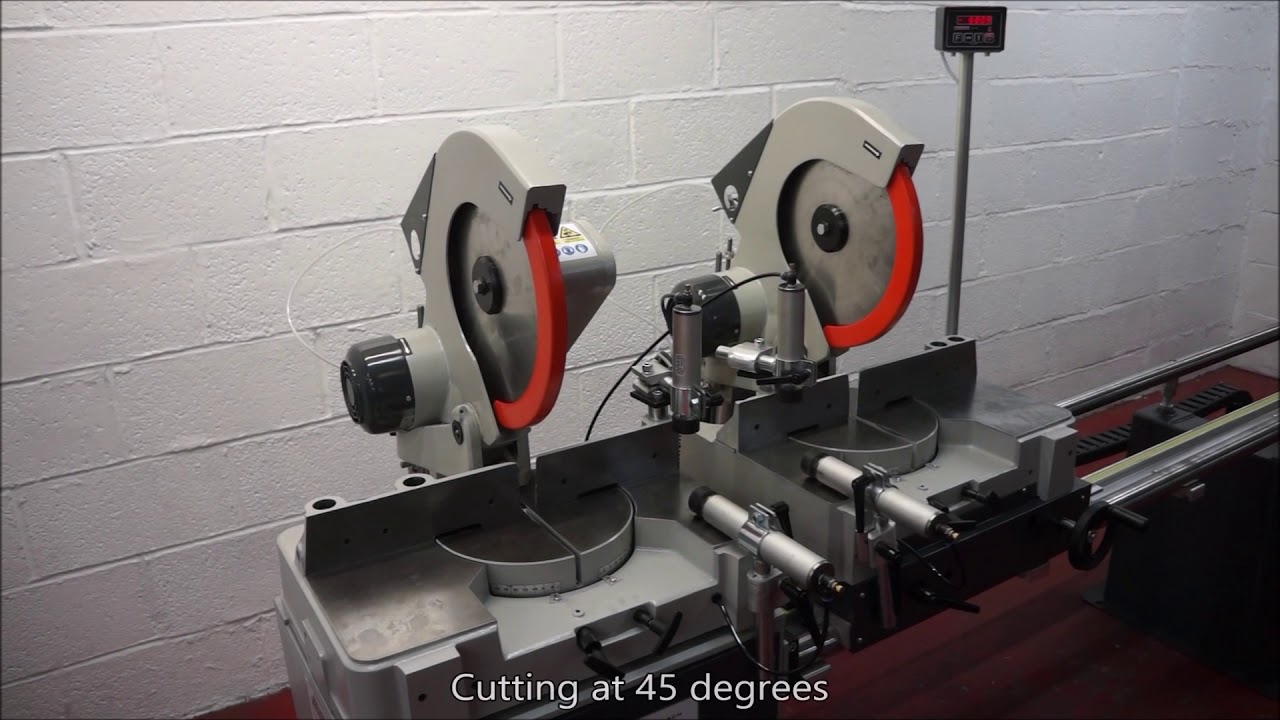 Elumatec DG 79 brief demonstration video