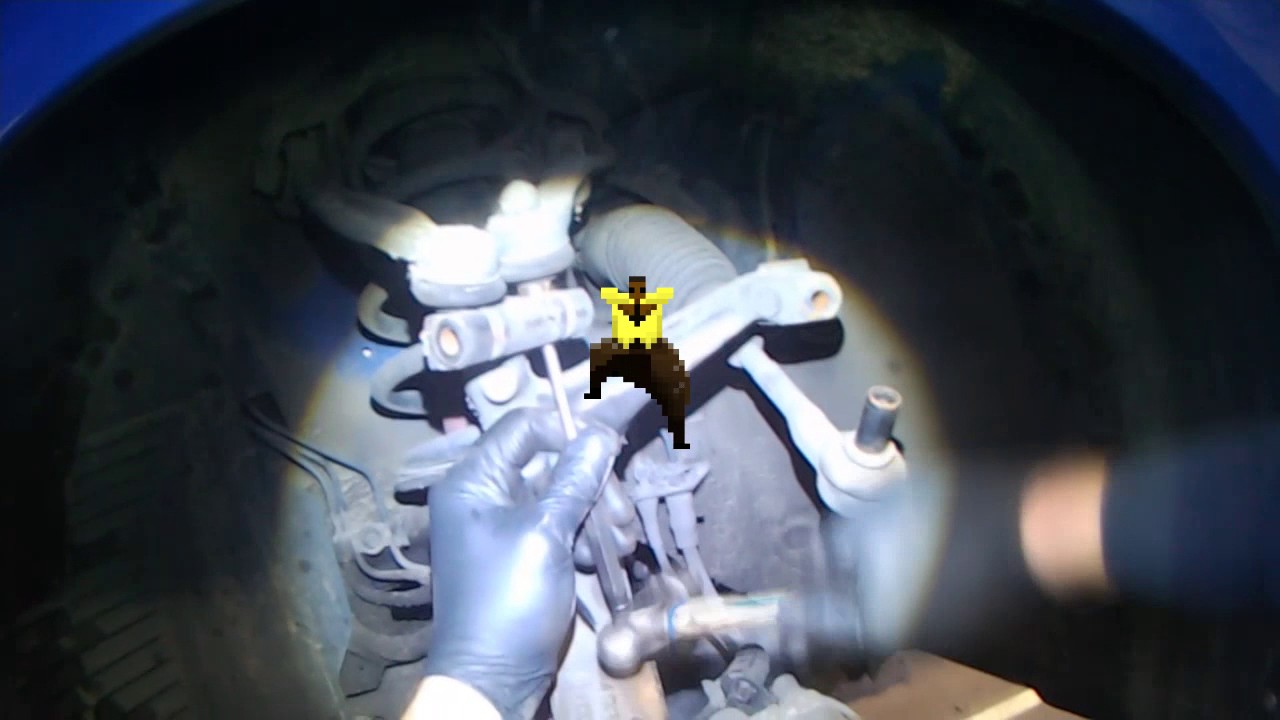 Audi B5: A4 Driver side front outer CV joint removal