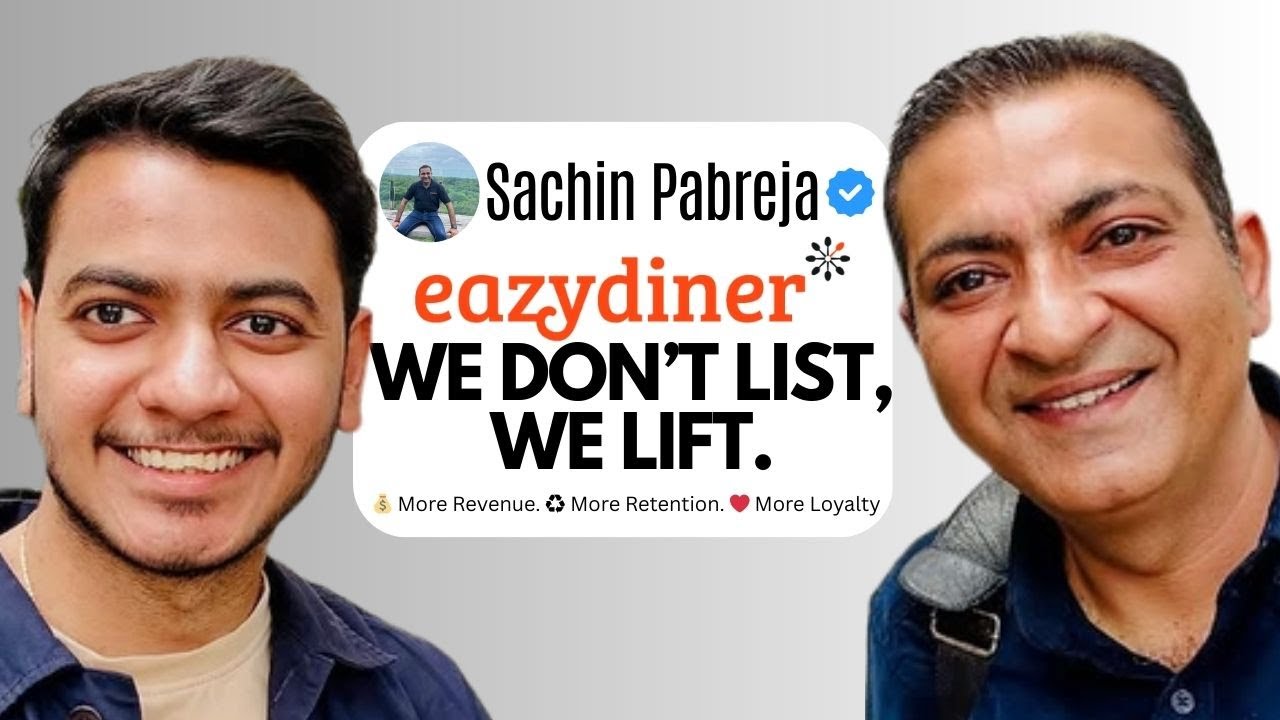 Building EazyDiner & Raising Funds: Sachin Pabreja’s Journey | Shreyansh Goyal | SG OG Ep 38