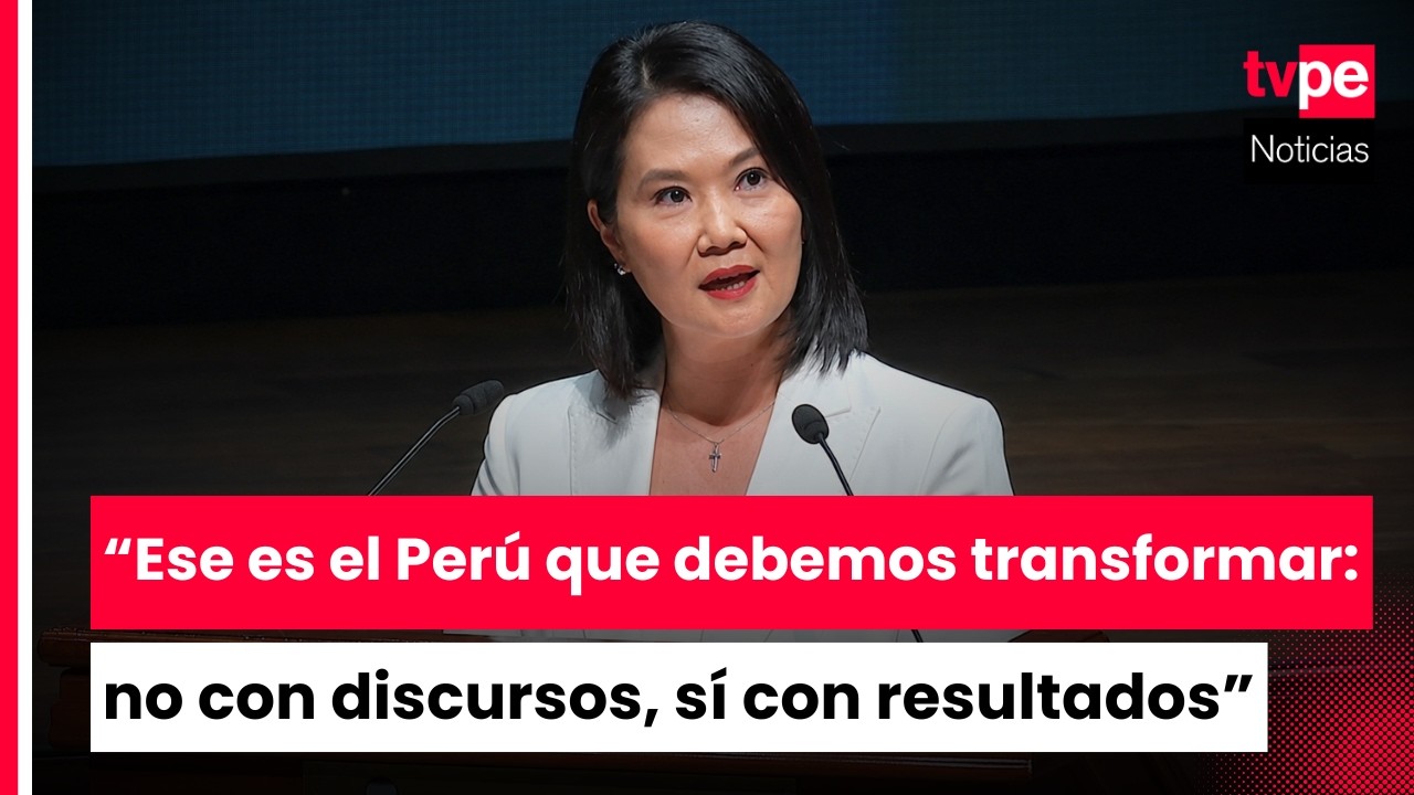As&iacute; fue el discurso de la presidenta de la rep&uacute;blica electa, Keiko Fujimori