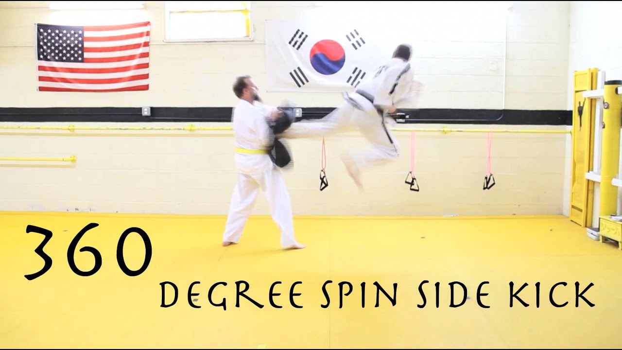 360 Spin Side Kick Tutorial