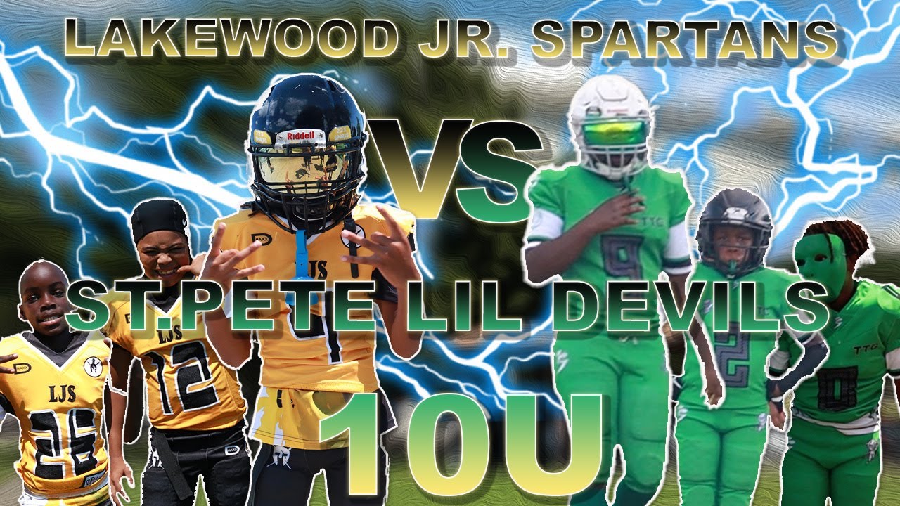 🔥10U Lakewood Jr. Spartans run into some problems with the St.Pete Lil Devils