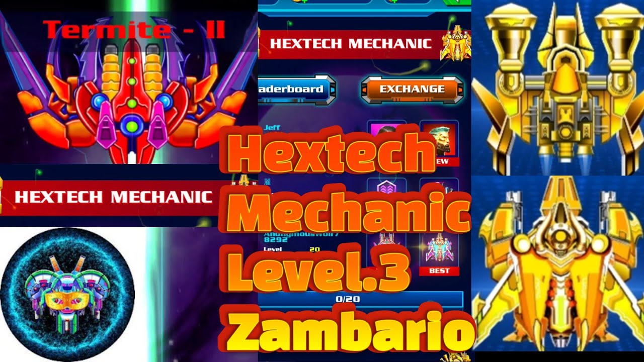 Hextech Mechanic Event 2023 Level 3 Galaxy Attack Alien shooter | Zambario Gamers