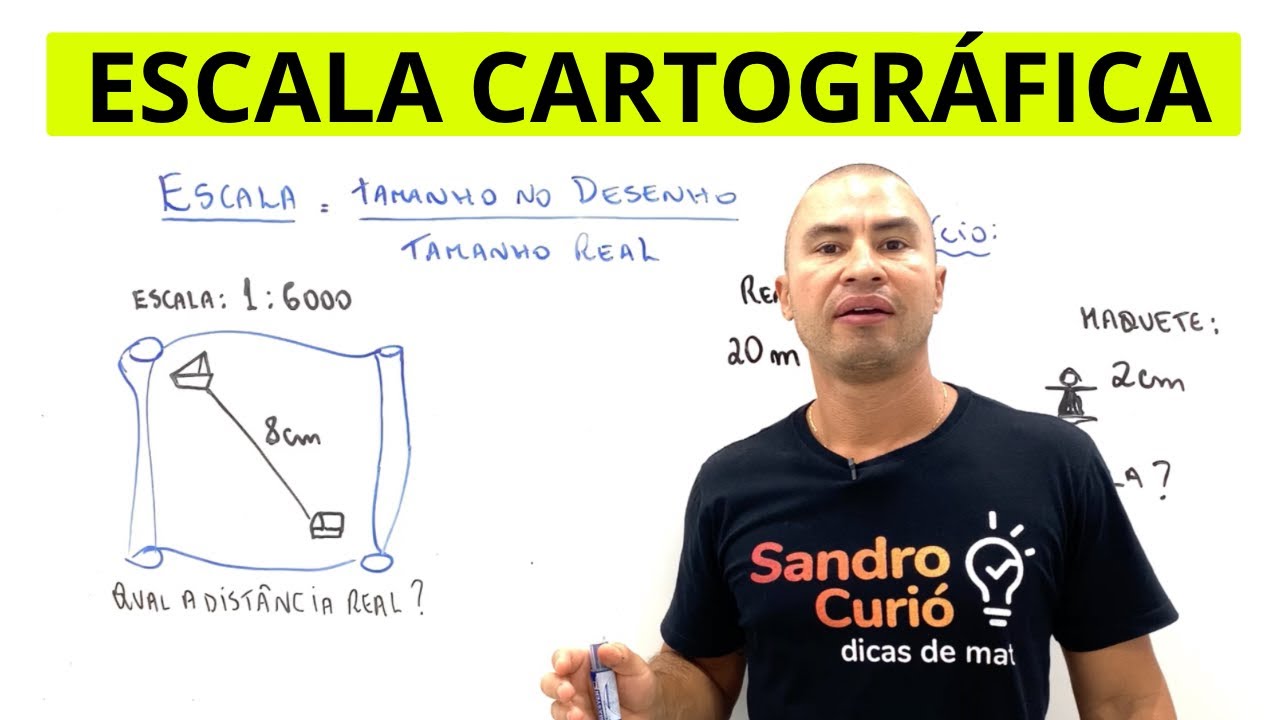 ESCALA CARTOGR&Aacute;FICA | RAZ&Atilde;O e PROPOR&Ccedil;&Atilde;O ENEM