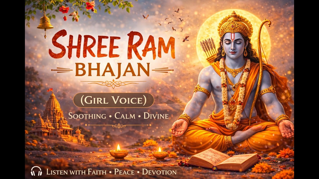 Shree Ram Bhajan 🙏 | Ram Naam Jap | Most Peaceful Ram Bhajan | Jai Shri Ram