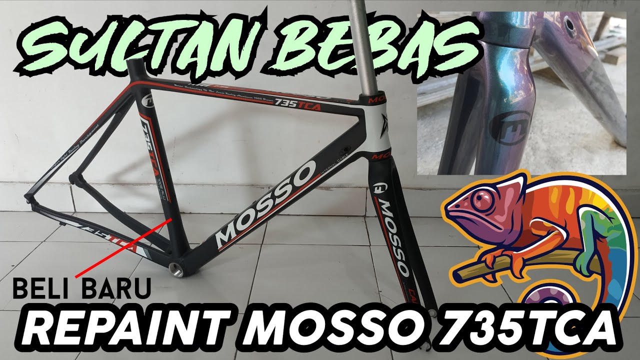 REPAINT MOSSO 735 BELI BARU LANGSUNG REPAINT WARNA BUNGLON