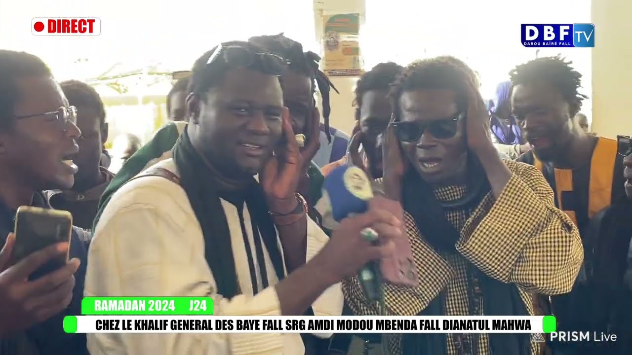 RAMADAN 2024 J24• ZIKROULAH RIDIAL MODOU AIDA FALL CHEZ LE KHALIF GENERAL DES BAYE FALL