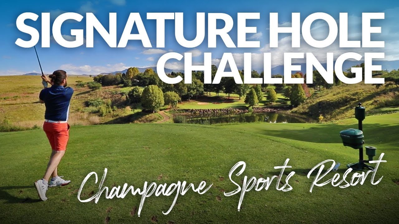 3 HOLE GOLF CHALLENGE - 6 Point Game at Champagne Sports Resort - South Africa 2019