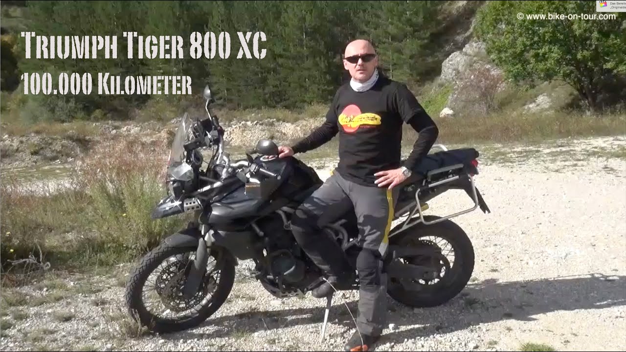 Triumph Tiger 800 XC: 100.000 Kilometer