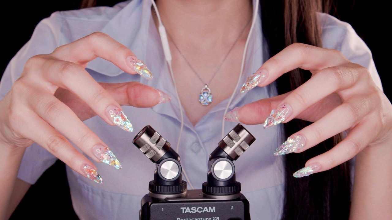 지읒asmr} 21만 원짜리 네일은 소리가 더 좋을까?