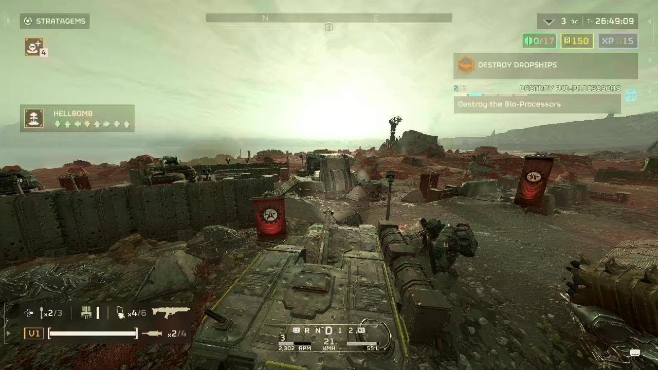 HELLDIVERS First Time in a Tank