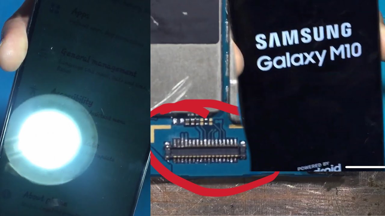 SAMSUNG M10 DISPLAY LIGHT 💡 SOLUTION