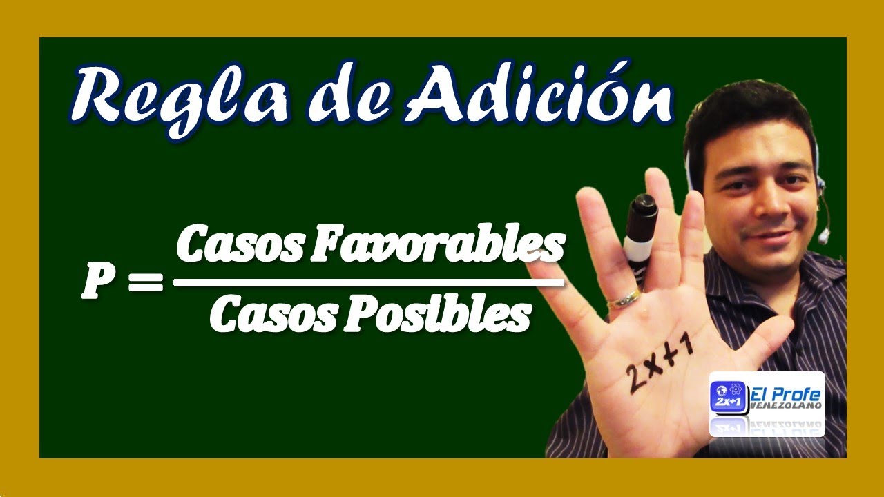 Regla de la Adición en PROBABILIDAD