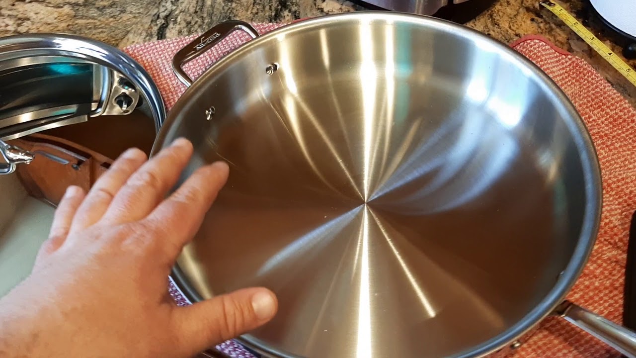 206. All-Clad 4406 Stainless Steel 6-Quart Saute Pan with Lid dimensions tips and tricks