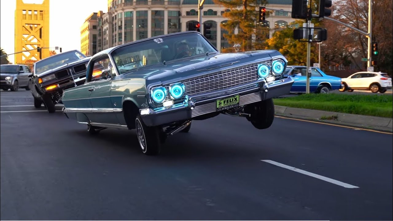 Lowriders take over California's Capital.