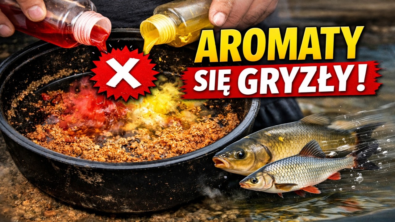 Zanęta nie działa? Poznaj największy błąd przy mieszaniu aromatów, który zamiast wabić – skutecznie